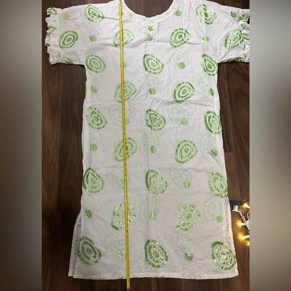 Traditional African Long Kaftan Plus Size from Nigeria - Picture 8 of 9